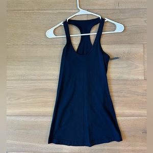 Navy blue lululemon workout tank